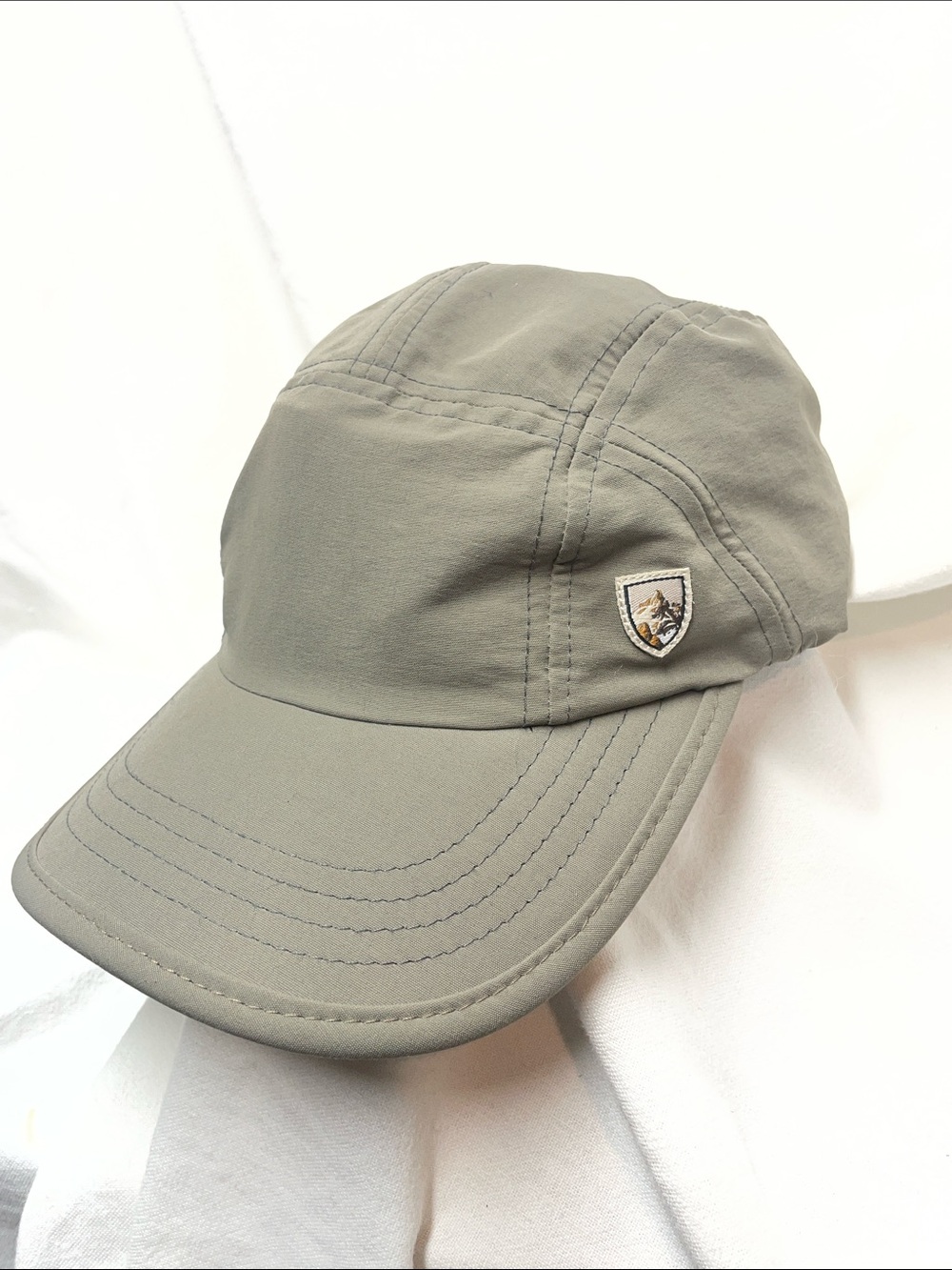 Kuhl Men's Cap — Olive Green with Shield Patch